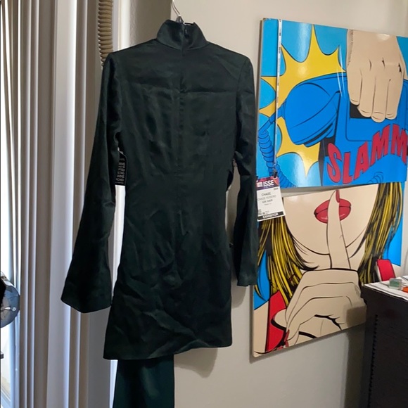 SIZE 6 16ARLINGTON CATHERINE GREEN DRESS - Picture 4 of 6